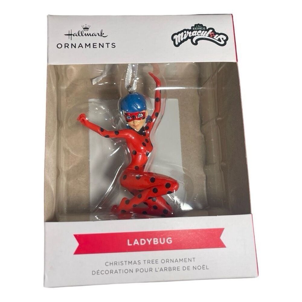 HALLMARK ORNAMENT Miraculous Ladybug Christmas Tree Ornament NWB